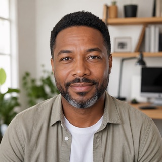 AI-generated portrait illustrating a renter perspective
