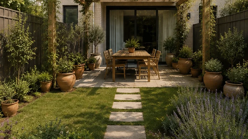 Patio · Mediterranean dining — After