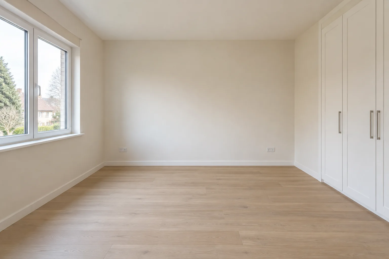 Scandinavian Bedroom Design — Before