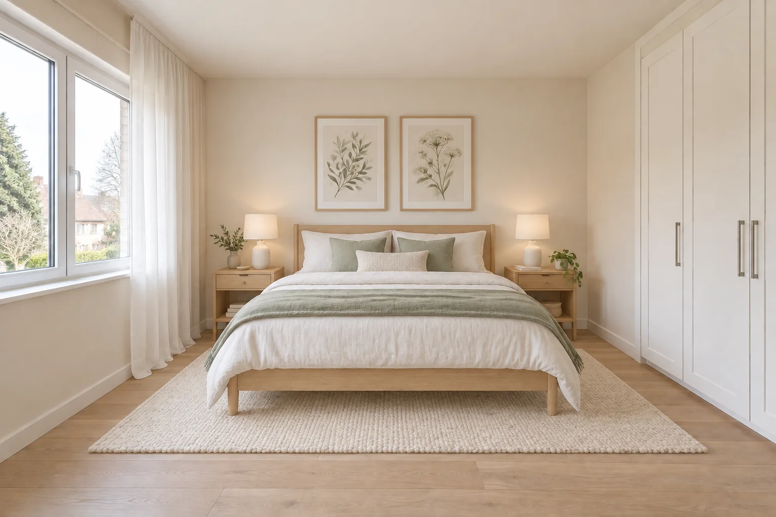 Scandinavian Bedroom Design — After